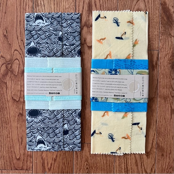 Goldilocks beeswax wraps (2 bundles) - Picture 2 of 6